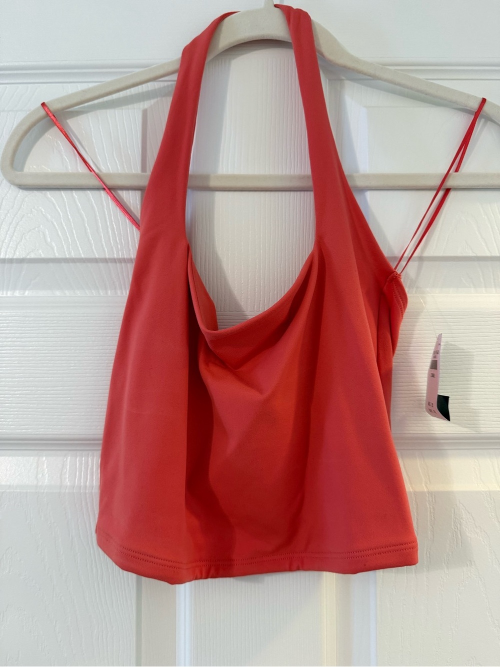 NWT Express Coral Body Contour Halter Tank Top